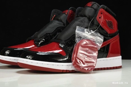 AIR JORDAN HIGH OG 1 “BRED PATENT” 1117